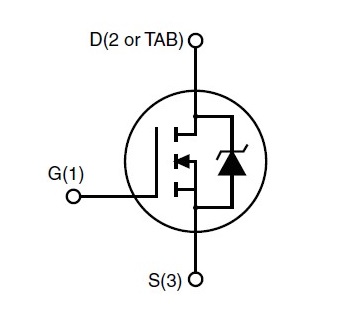 2x STP60NF10 Transistor N-MOSFET unipolare 100V 66A 300W TO220-3